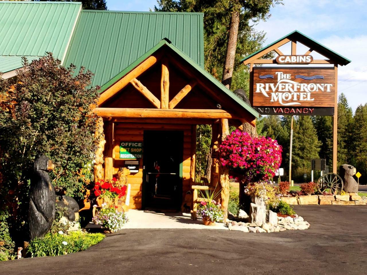 Riverfront Motel & Cabins Thompson Falls ภายนอก รูปภาพ